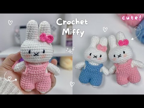 Crochet Miffy | Amigurumi Tutorial | Simple & Cute | Step by Step