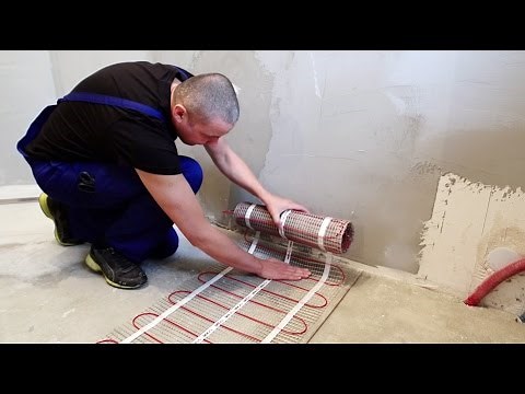 Montaż maty grzejnej oraz termostatu DEVIreg Touch