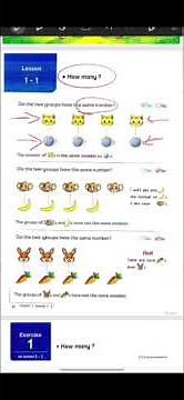 Math grade 1 lesson 1 المنهج الجديد ‪@YouTube‬ ‪@tiktok‬ #kids #family #maths #mathemati