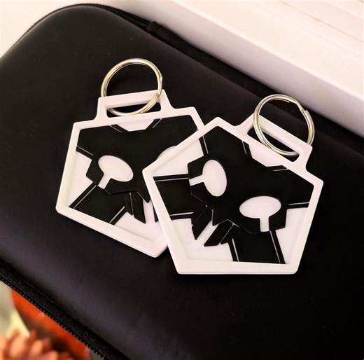 Bleach Substitute Soul Reaper Badge Keychain | 3D Printed Anime Keyring - Etsy