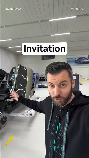 Factory Tour - Mate Rimac Invites (Bugatti Tourbillon, V16)