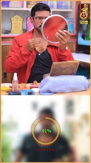 Dhool Vikram Look Makeup! | Vikram Ravi's Life Story | Cinema Vikatan