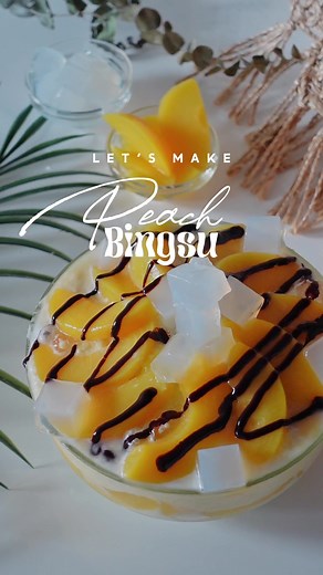 Delicious Peach Bingsu Recipe for Summer Delight