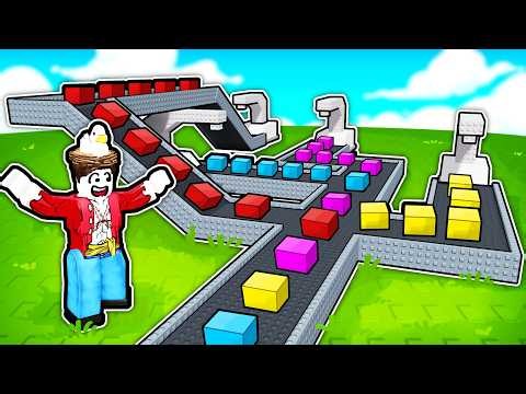 Making a FORTUNE in Roblox Dropper Empire