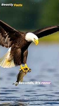 The Eagle’s Deadly Hunt | Sky’s Perfect Predator 🦅 #facts #reels