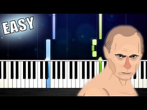 RASPUTIN - EASY Piano Tutorial by PlutaX