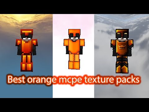 Best Orange Mcpe Texture Packs