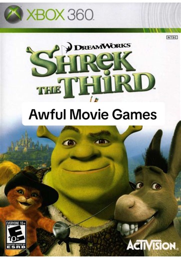 Sometimes going back on your nostalgia betrays you. Here’s an example of how shrek the 3rd was a movie game with no soul. Let me know if you played this game and what I should do next? #2000s #nostalgia #shrek #gaming #badidea
