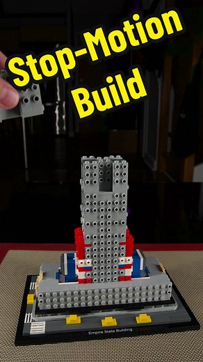 @LEGO Empire State Building Stop-Motion Build #lego #empirestatebuilding #architecture #legoarchitecture #newyork #newyorkcity #stopmotiontrend #buildingblocks #toy #toys #legotiktok #legolapse #legolapsebuilds #stopmotion #animation #legos