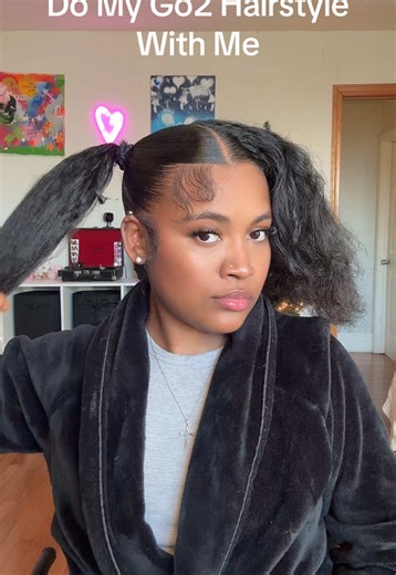 #sierra_2124 #easyhairstyle #hairtok #sleekhair #sleekhairstyle #spacebuns #blackgirlmagic #mixedgirlcheck #hairtutorial