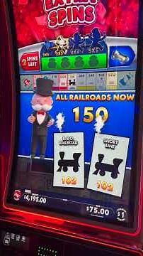 Hitting Big Wins on Monopoly Big Board Bucks! #slots #casino #vegas