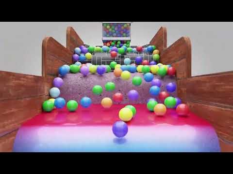 🤯 CRAZY Color Ball EXPLOSION! (Satisfying Falling Spheres Battle!)