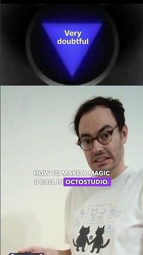 How to make a magic 8-ball phone game #shorts #gaming