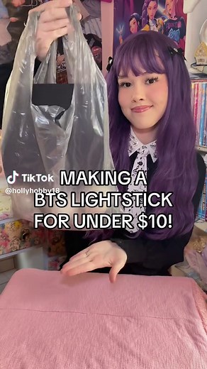 DIY BTS Lightstick Tutorial for Under $10