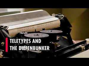 Inside a Working Cold War Teletype | Diefenbunker Museum