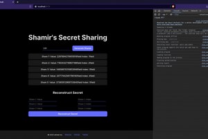 Horcrux - Shamir Secret Sharing in Aleo