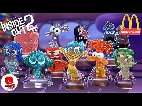 Inside Out 2 McDonalds Happy Meal Collection Revealed!!!