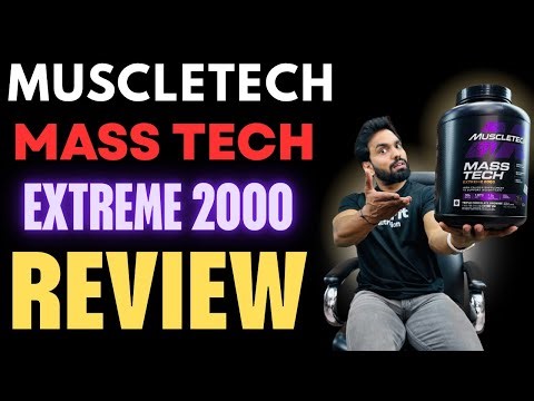 Muscletech Mass Tech Extreme 2000 Review | Weight Gain Supplement | Best Weight Gainer #weightgain