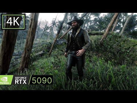 Red Dead Redemption 2 Ultra Realistic Relaxing Rainstorm Walk