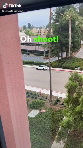 Tesla Remote Control Summon Feature Demo