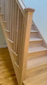 Kensington Oak Cut String Staircase Installed | Harrogate Project by Stairplan
