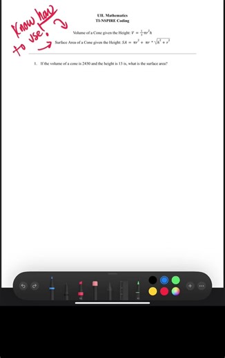 If you can’t solve it by hand… don’t code it. UIL math isn’t about shortcuts. It’s about understanding first — then using tools strategically. Here’s how to solve it manually AND how to write the TI-Nspire code to speed it up. #UILMath #TINspire #MathCoaching #MathMindset #ifavmath