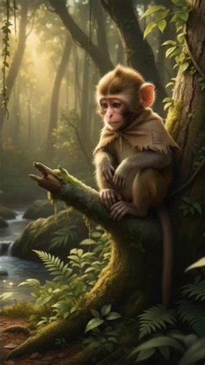 The Silent Struggle of a Helpless Monkey | Emotional Inspirational Story “Must Watch”