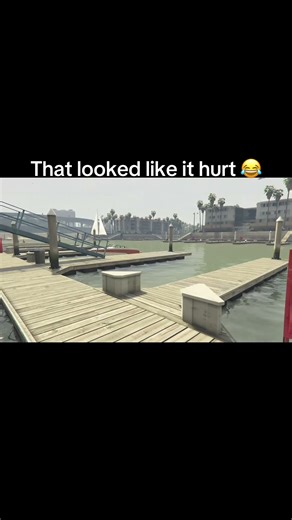 That looked like it hurt 😂 #gta #lol #grandtheftauto #foryou