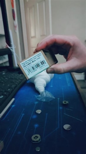 Overview of the Makerworld ring LED light in regular white and warm white #3dprinting #lights #led