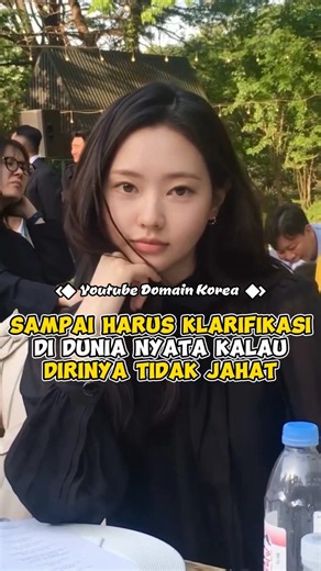 Sampai harus klarifikasi di dunia nyata kalau dirinya tidak jahat