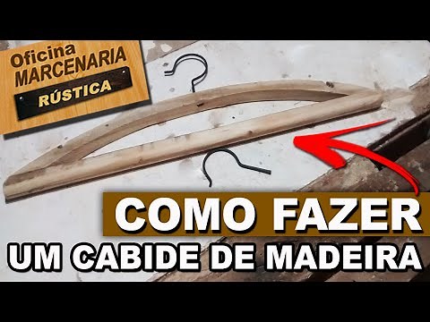 Wood hanger DIY how to make hanger woodworking course for beginners rustic woodworking workshop
