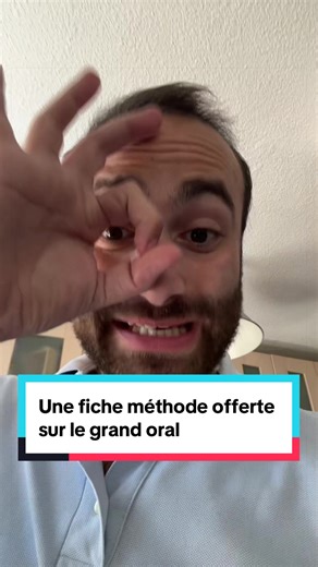 Une fiche méthode offerte sur le grand oral : comment reformuler ta question ! #maths #mathematiques #prof #professeur #apprendresurtiktok