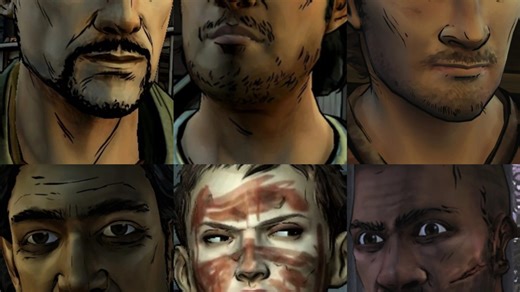 （行尸走肉游戏第二季）皮特·约瑟夫·兰德尔、尼克·兰德尔、卢克、卡洛斯、简、迈克的部分行尸处决（近战、射击）