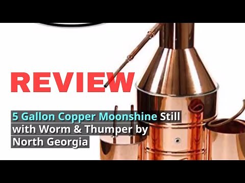 5 Gallon Copper Moonshine Still North Georgia Still Company