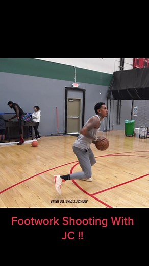 Footwork is key 🔑 to getting your shot off against any defender!! Jordan Clarkson 🔥 #jushoop