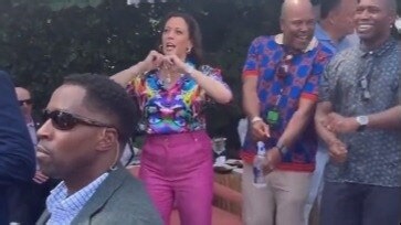 Kamala Harris dances to hip-hop at White House party. Internet has lots to say