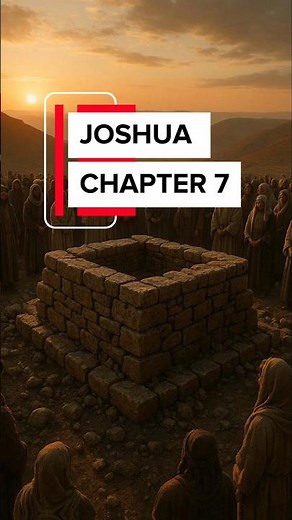 Joshua Chapter 7 | The Sin of Achan and Israel’s Defeat at Ai | Bible Story Explained #bibleshorts