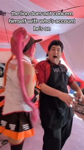 Marisa on Instagram: "The lioness does. @theday.hascome #animeconvention #animecon #helltaker #cosplay #mikucosplay #miku #dunkinmiku #anotheranimeconvention @anotheranimecon_aac"