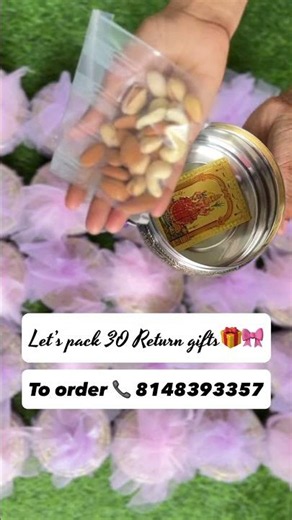 Return gifts for your occasion 🎁