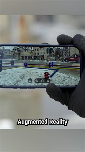 SiteMap Augmented Reality #shorts #construction #augmentedreality