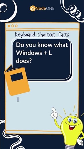 Win + L - Lock Your Computer