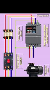 9.9K views · 95 reactions | This image displays a wiring diagram for a Delta VFD-EL Series Variable Frequency Drive (VFD) controlling an AC induction motor, including the necessary components for a three-phase electrical system #VFD #wiring #starter #shorts #delta #short #electrical #instagram | technical golu | Facebook