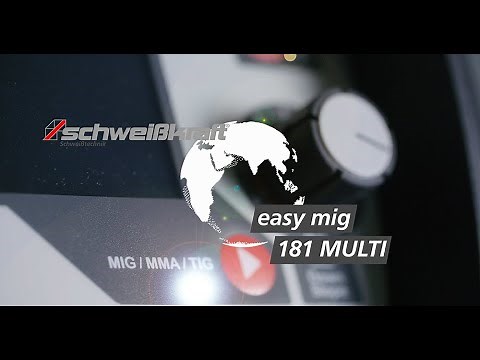 Schweißkraft Multifunktionsinverter EASY-MIG 181 Multi