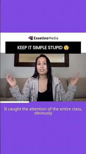 Keep It Simple, Stupid 😉 (KISS Principle) #shorts