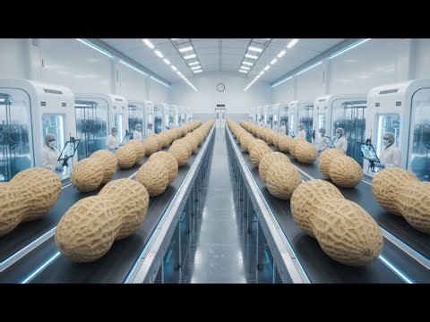 How Peanuts Are Made in Modern Factories | Step-by-Step Process