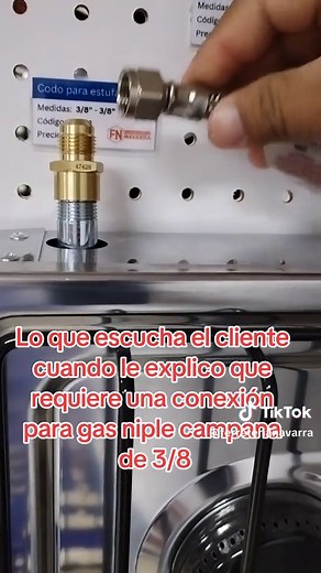 Conexiones para gas: explicación y especificaciones