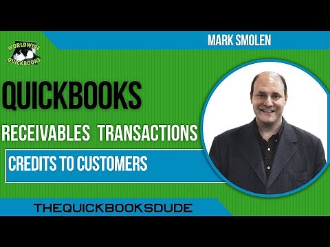 QuickBooks Desktop Credit Memos For Customer Returns