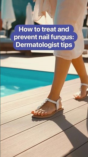 Treat and prevent nail fungus with these dermatologist tips #nailfungus #dermatologist