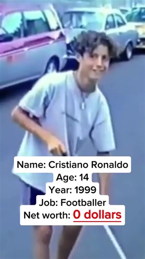Cristiano Ronaldo Before and After Evolution
