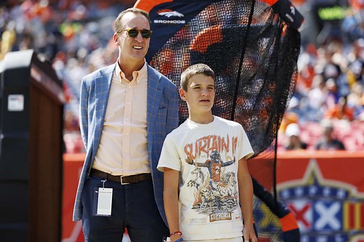 Peyton Manning's Son Looks Ready To Head Into The Family Business